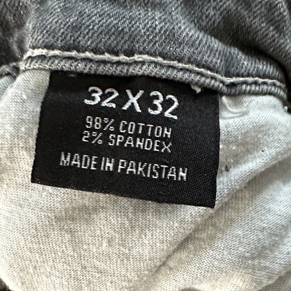 Gray Patterned Jeans - image 5